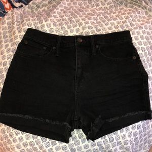 EUC High Rise Denim shorts
